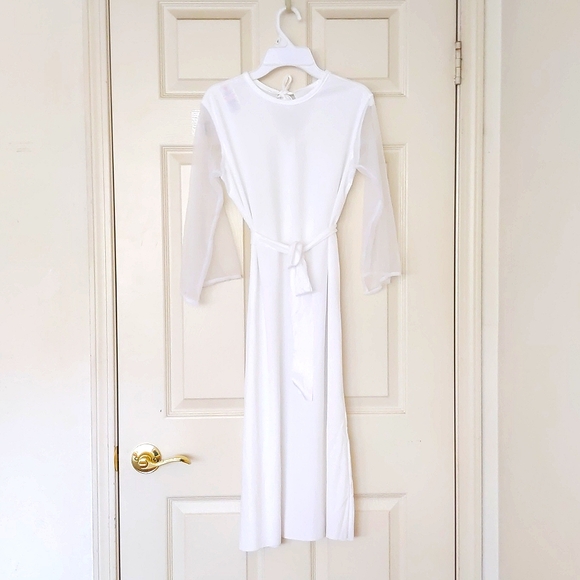 NWT. Angel 3 Pieces Set White Girl's Angel Costume. - Picture 3 of 4